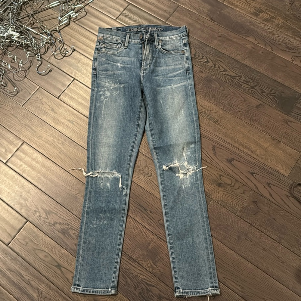 Cropped jeans